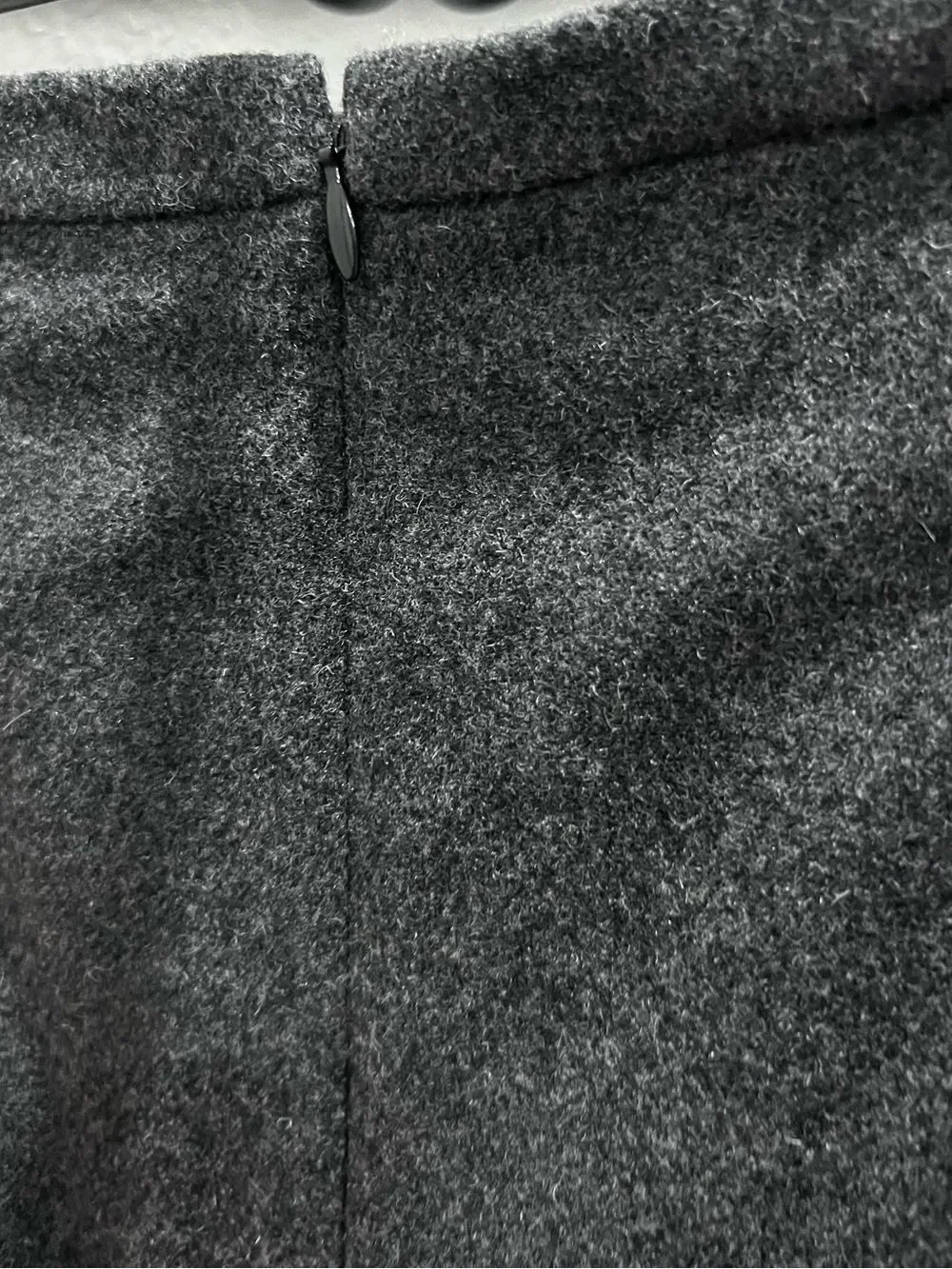 J.Crew Wool Pencil Skirt Charcoal Grey Size 0